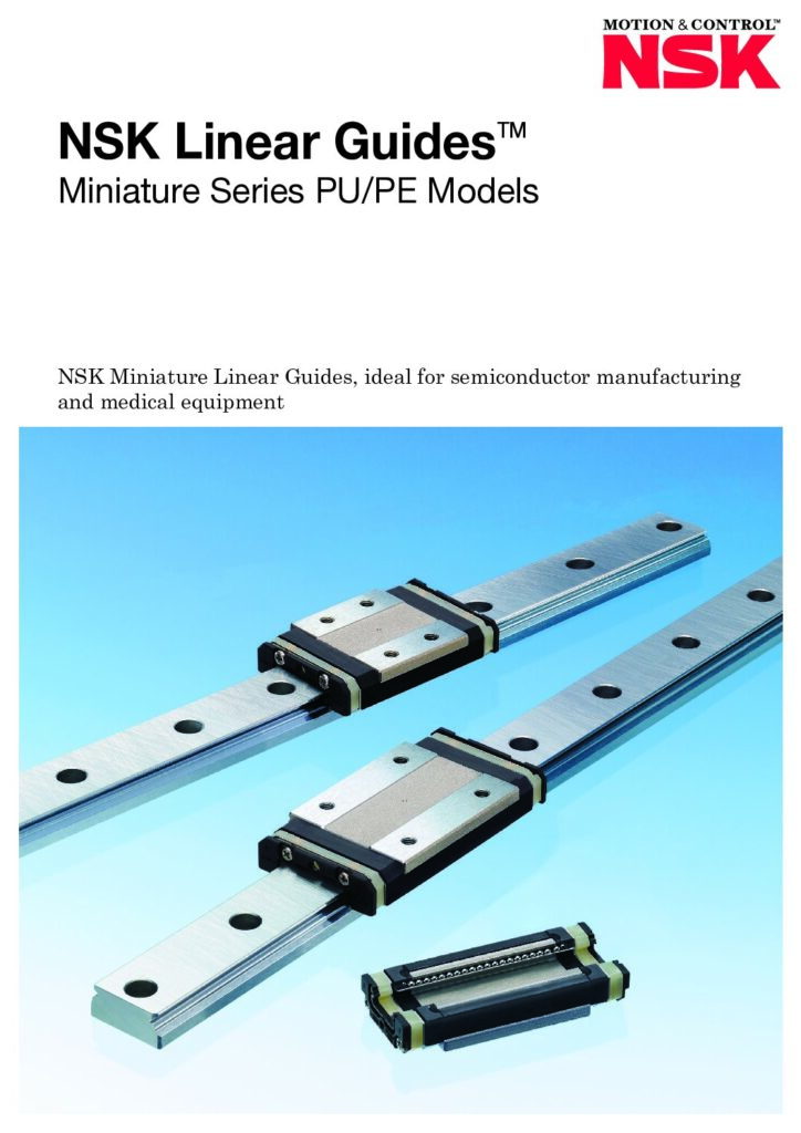 thumbnail of nsk linear miniatur